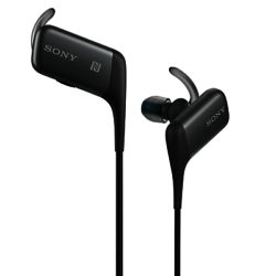 Sony MDR-AS600BTB Splashproof Bluetooth NFC Sports In-Ear Headphones